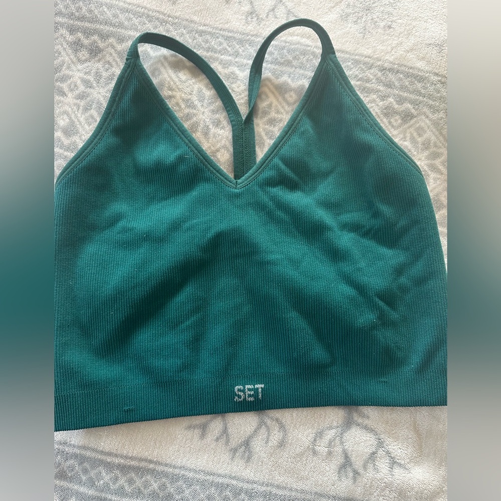 Sculpt Flex Mojito Set Active Leggings and Bra Set | Large - Picture 7 of 15